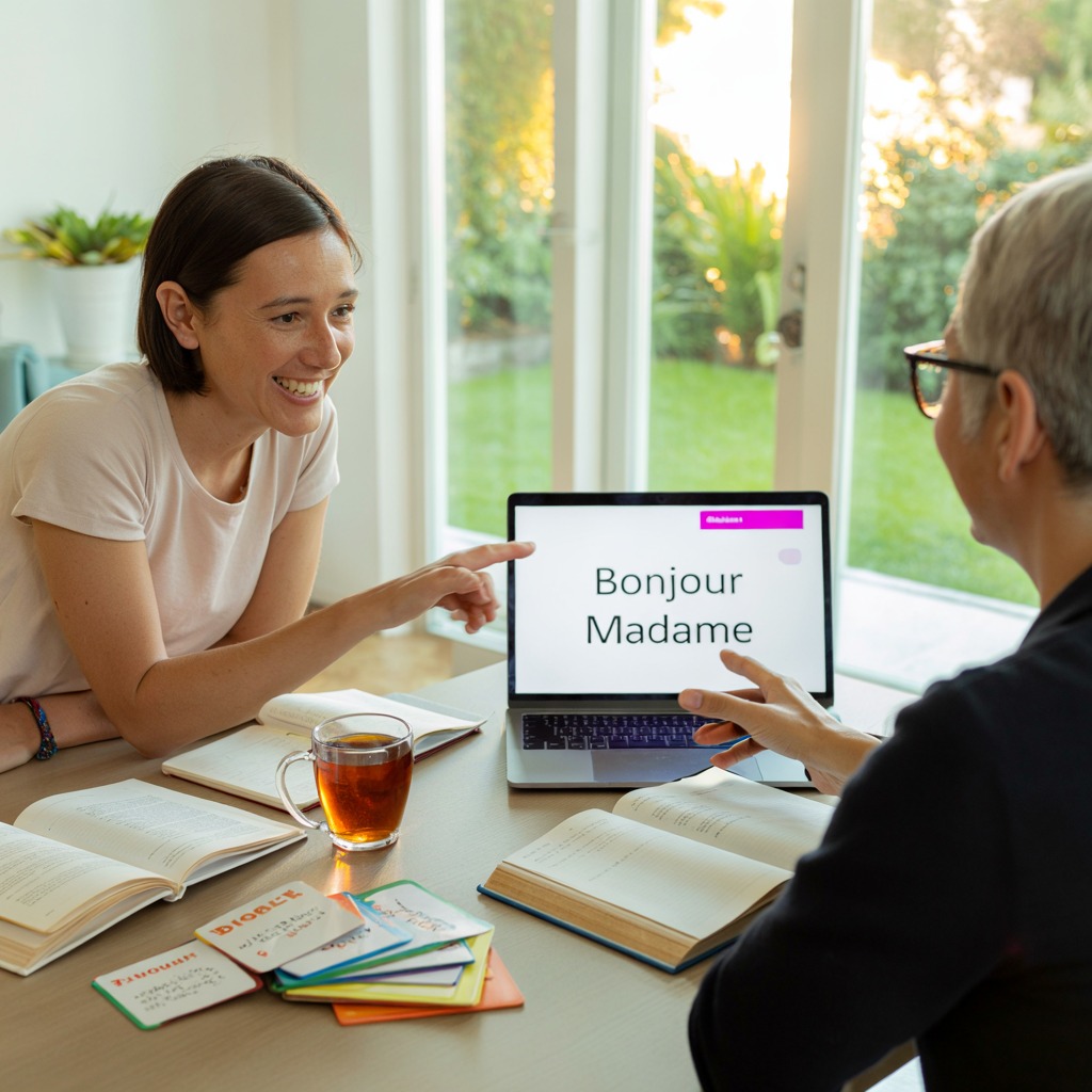 Online taalonderwijs les